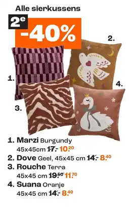 Kwantum Alle sierkussens aanbieding