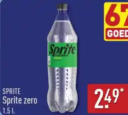 ALDI Sprite Zero aanbieding
