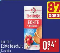 ALDI Bolletje Echte Beschuit aanbieding