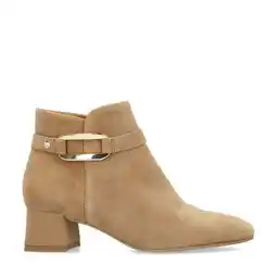 Wehkamp No Stress suède enkellaarzen beige aanbieding
