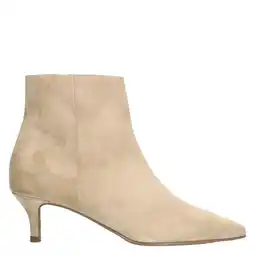 Wehkamp Manfield suède enkellaarzen beige aanbieding