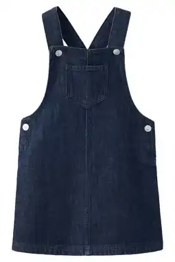 Wehkamp Mango Kids spijkerjurk - donkerblauw aanbieding