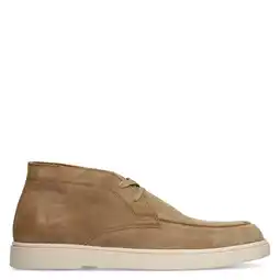 Wehkamp Manfield suède veterboots camel aanbieding