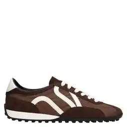 Wehkamp Sacha suède sneakers - bruin aanbieding