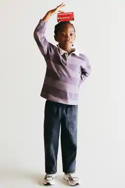 Wehkamp Mango Kids casual broek - donkerblauw aanbieding