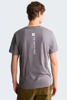 Wehkamp The North Face T-shirt met backprint - grijs aanbieding