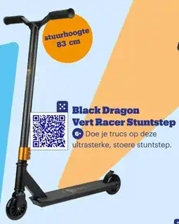 Bol.com Black Dragon Vert Racer Stuntstep aanbieding
