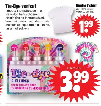 Dirk Tie-Dye verfset aanbieding