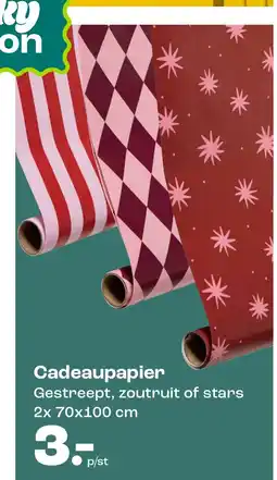 Kwantum kyon cadeaupapier aanbieding