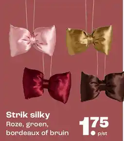 Kwantum Strik silky aanbieding