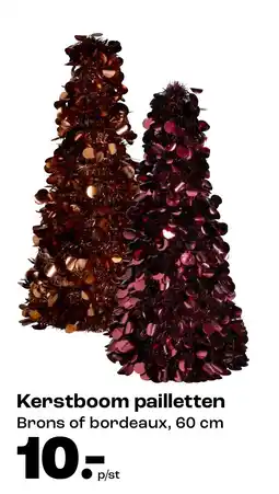Kwantum Kerstboom pailletten aanbieding