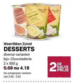 Ekoplaza Weerribben Zuivel DESSERTS aanbieding