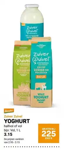Ekoplaza Zuiver Zuivel YOGHURT aanbieding