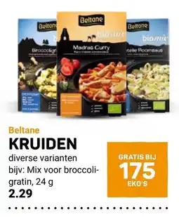 Ekoplaza Beltane KRUIDEN aanbieding