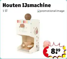 Kruidvat Houten IJsmachine aanbieding