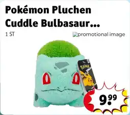 Kruidvat Pokémon Pluchen Cuddle Bulbasaur Knuffel aanbieding