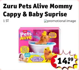 Kruidvat Zuru Pets Alive Mommy Cappy & Baby Suprise aanbieding
