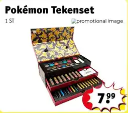 Kruidvat Pokémon Tekenset aanbieding