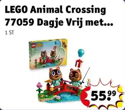 Kruidvat LEGO Animal Crossing 77059 Dagje Vrij met Timmy en Tommy aanbieding