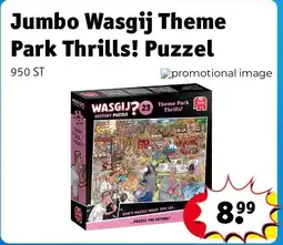 Kruidvat Jumbo Wasgij Theme Park Thrills! Puzzel aanbieding