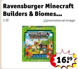 Kruidvat Ravensburger Minecraft Builders & Biomes Junior aanbieding