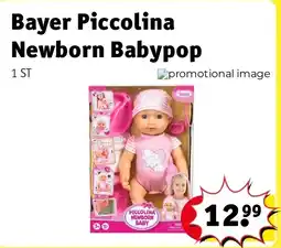 Kruidvat Bayer Piccolina Newborn Babypop aanbieding