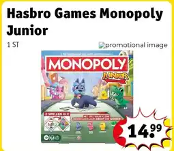 Kruidvat Hasbro Games Monopoly Junior aanbieding
