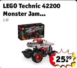 Kruidvat LEGO Technic 42200 Monster Jam ThunderROARus Pull-Back aanbieding