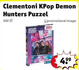 Kruidvat Clementoni KPop Demon Hunters Puzzel aanbieding