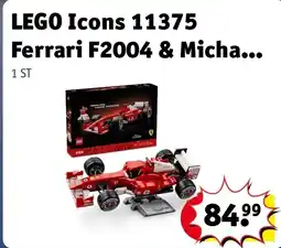 Kruidvat LEGO Icons 11375 Ferrari F2004 & Michael Schumacher aanbieding