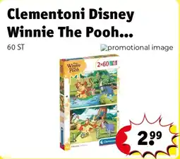 Kruidvat Clementoni Disney Winnie The Pooh Puzzels aanbieding