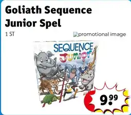 Kruidvat Goliath Sequence Junior Spel aanbieding