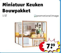 Kruidvat Miniatuur Keuken Bouwpakket aanbieding