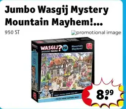 Kruidvat Jumbo Wasgij Mystery Mountain Mayhem! Puzzel aanbieding