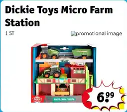 Kruidvat Dickie Toys Micro Farm Station aanbieding