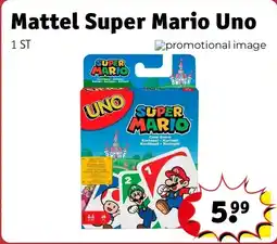 Kruidvat Mattel Super Mario Uno aanbieding