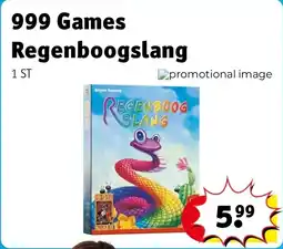Kruidvat 999 Games Regenboogslang aanbieding