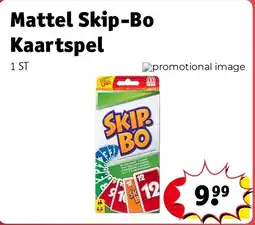 Kruidvat Mattel Skip-Bo Kaartspel aanbieding