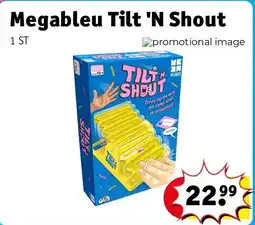 Kruidvat Megableu Tilt 'N Shout aanbieding