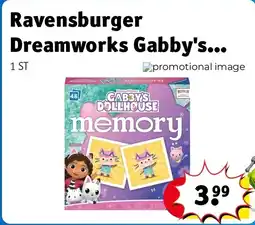 Kruidvat Ravensburger Dreamworks Gabby's Dollhouse Memory aanbieding