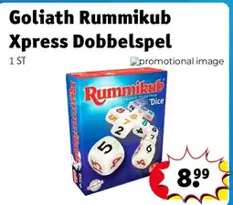 Kruidvat Goliath Rummikub Xpress Dobbelspel aanbieding