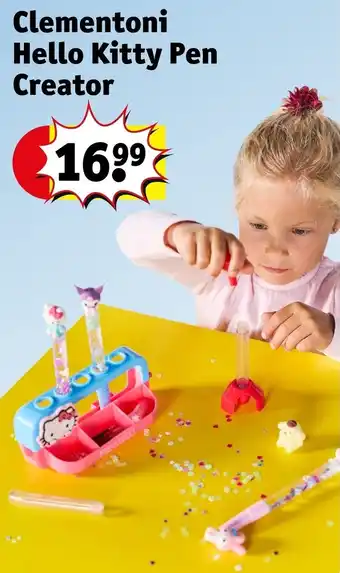 Kruidvat Clementoni Hello Kitty Pen Creator aanbieding