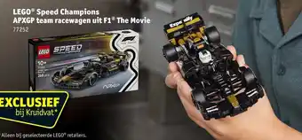 Kruidvat LEGO Speed Champions APXGP team racewagen uit F1 The Movie aanbieding
