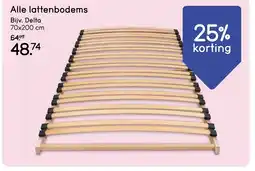 Leen Bakker Alle lattenbodems aanbieding