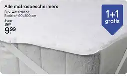 Leen Bakker Alle matrasbeschermers aanbieding