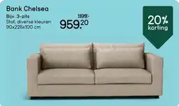 Leen Bakker Bank Chelsea aanbieding