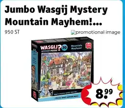 Kruidvat Jumbo Wasgij Mystery Mountain Mayhem! Puzzel aanbieding
