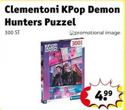 Kruidvat Clementoni KPop Demon Hunters Puzzel aanbieding