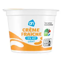 Albert Heijn AH Creme fraiche light 15% vet aanbieding