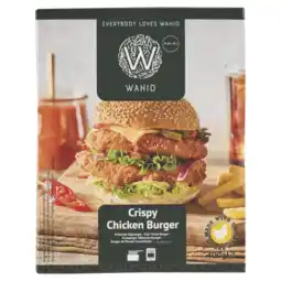 Albert Heijn Wahid 4 crispy chicken burger aanbieding